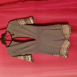 Windsor black and white skort Romper size M
